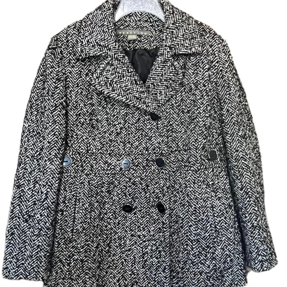 Kenneth Cole Reaction Black & White Herringbone Jacket XXL - Picture 5 of 10